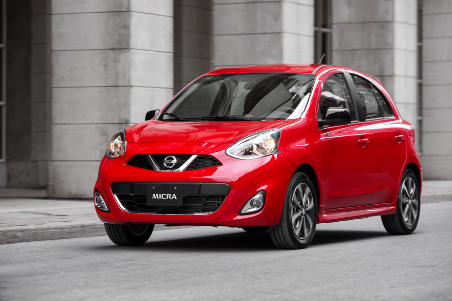 Nissan Micra 2015 rouge